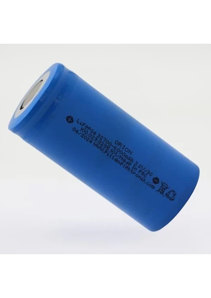 Orıon Pil Lıfepo4 Ifr 32700 6000 Mah 3c Mavi