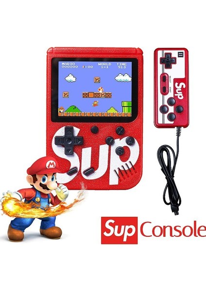 Qasul Gameboy Oyun Konsolu 2 Oyunculu Mini Atari Retro 400 Oyun 3 Inç 400 Nostalji Oyunlu fiyatları