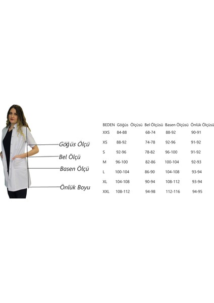 Ikraformaklasik Yaka Kadın Doktor Önlüğü , Hemşire , Öğretmen , Lab Eczacı Laboratuvar Önlüğü , Beyaz Önlük modelleri