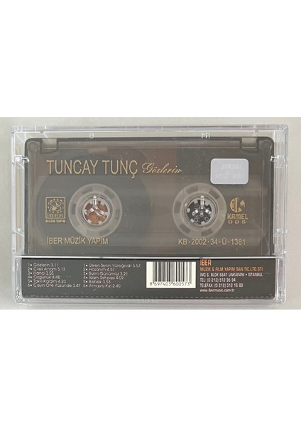 Tuncay Tunç Gözlerin Kaset (Orjnal Dönem Baskı Kaset)
