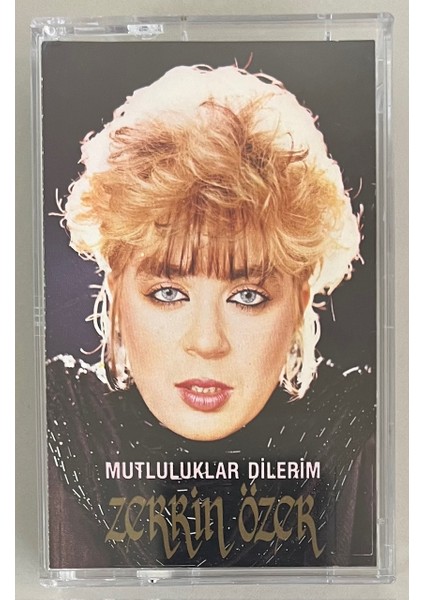 Zerrin Özer Mutluluklar Dilerim Kaset (Orjnal Dönem Baskı Kaset)