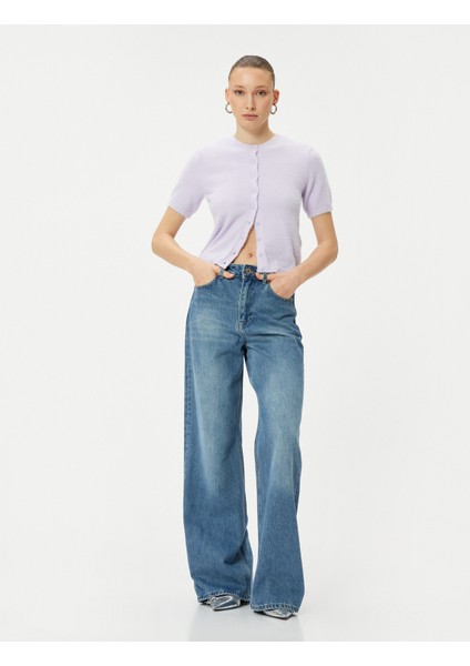 Peluş Hırka Düğmeli Kısa Kollu Bisiklet Yaka fiyatları