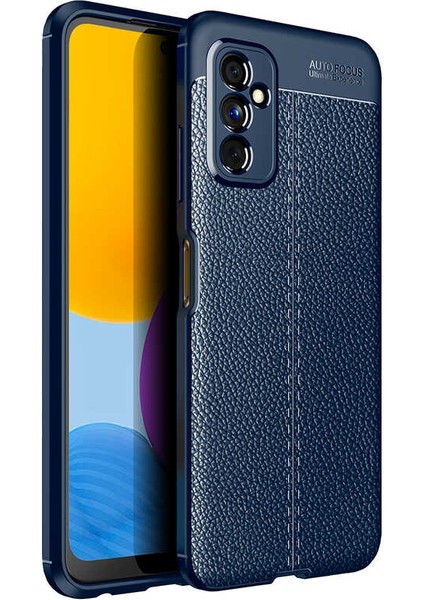 Samsung Galaxy M52 Uyumlu Kılıf Niss Silikon Kapak, Lacivert