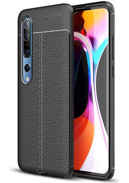 Xiaomi Mi 10 Uyumlu Kılıf Niss Silikon Kapak, Siyah