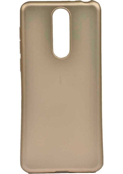 Alcatel 3 2019 Uyumlu Kılıf Premier Silikon Kapak, Gold