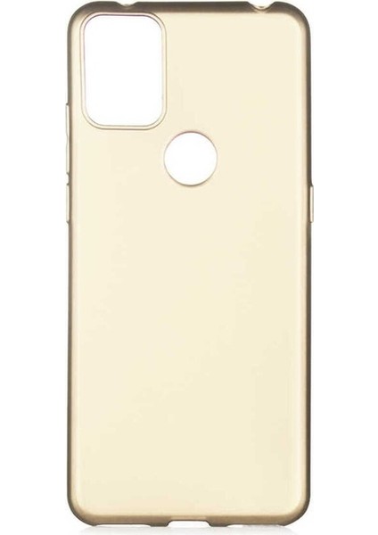 Alcatel 3x 2020 Uyumlu Kılıf Premier Silikon Kapak, Gold