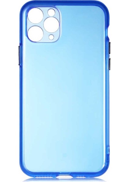 Apple iPhone 11 Pro Uyumlu Kılıf Bistro Kapak, Mavi