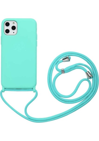 Apple iPhone 11 Pro Max Uyumlu Kılıf Ropi Kapak, Turkuaz