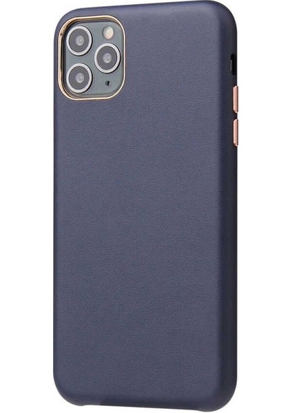 Apple iPhone 11 Pro Uyumlu Kılıf Eyzi Kapak, Lacivert