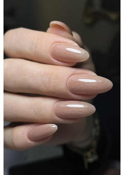 French Cover Rubber Base Coat Fc13, Işıltılı Nude 10 Ml