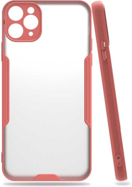 Apple iPhone 11 Pro Max Uyumlu Kılıf Parfe Kapak, Pembe