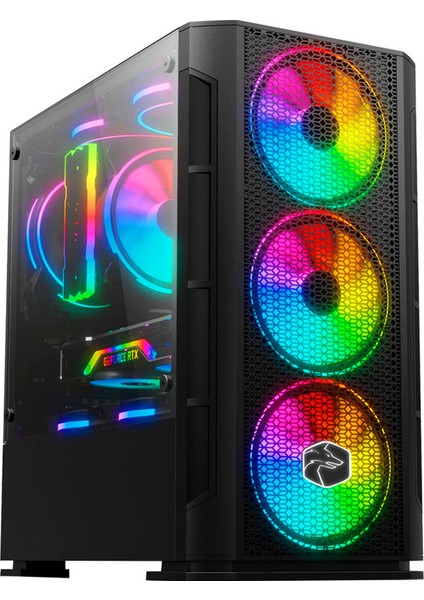 BSX95 Ryzen 5 3600 32GB 512GB Ssd+1tb HDD GTX1050TI 27" 165Hz Oyuncu Masaüstü Bilgisayar