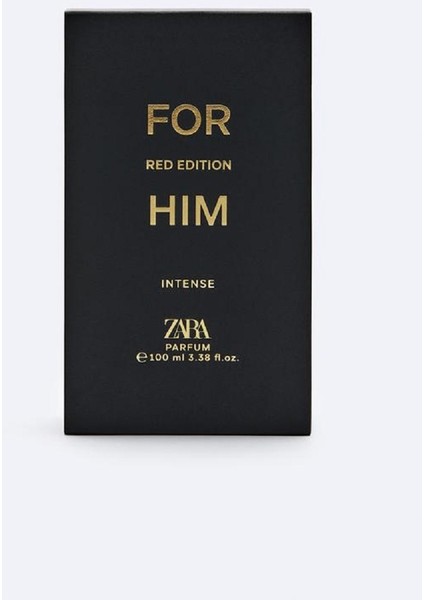 For Hım Red Edıtıon Intense Parfum 100 ml (3.4 Fl.oz) Erkek Parfümü