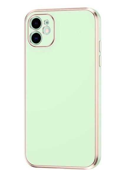 Apple iPhone 11 Uyumlu Kılıf Bark Kapak, Yeşil