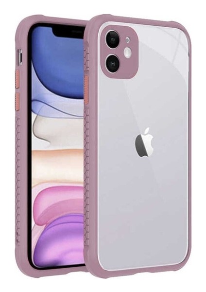 Apple iPhone 11 Uyumlu Kılıf Kaff Kapak, Açık Mor