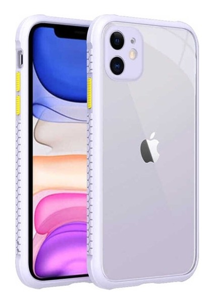 Apple iPhone 11 Uyumlu Kılıf Kaff Kapak, Mor
