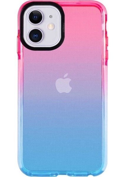 Apple iPhone 11 Uyumlu Kılıf Renkli Punto Kapak