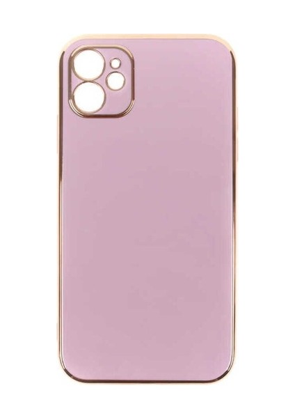 Apple iPhone 11 Uyumlu Kılıf Bark Kapak, Lila