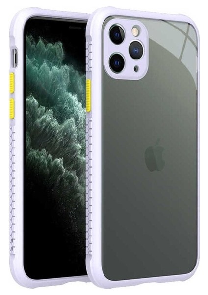 Apple iPhone 11 Pro Uyumlu Kılıf Kaff Kapak, Mor