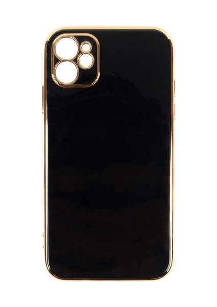Apple iPhone 11 Uyumlu Kılıf Bark Kapak, Siyah