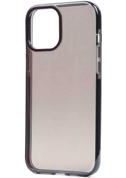 Apple iPhone 12 Pro Max Uyumlu Kılıf Punto Kapak, Siyah