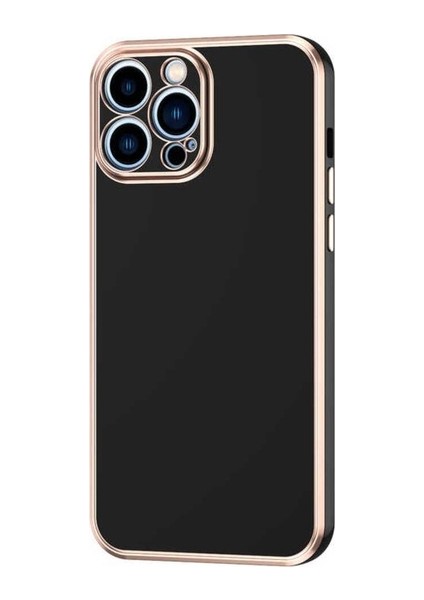Apple iPhone 12 Pro Max Uyumlu Kılıf Bark Kapak, Siyah
