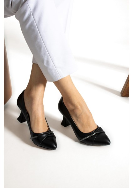 Kadın Şampanya Topuk Stiletto Şerit Taşlı 7 cm Günlük Kadın Abiye Topuklu Ayakkabı fiyatları