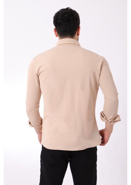 Çift Cep Kapaklı Örme Gömlek Xc U16787_40292 indirimleri