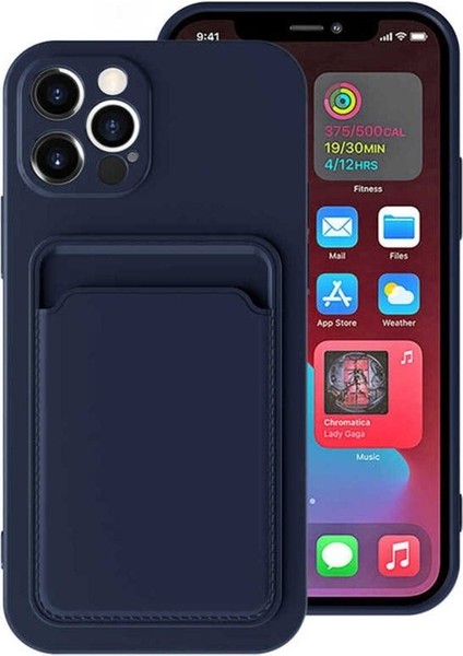 Apple iPhone 12 Pro Uyumlu Kılıf Ofix Kapak, Lacivert