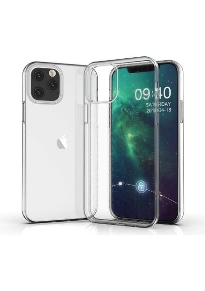 Apple iPhone 12 Pro Uyumlu Kılıf Süper Silikon Kapak