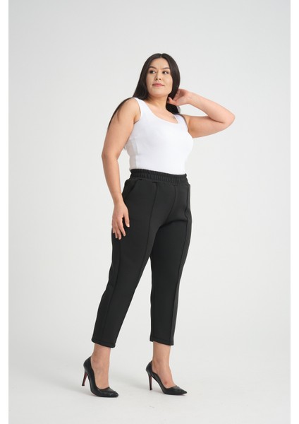 Büyük Beden Jogger Kesim Kadın Pantolon