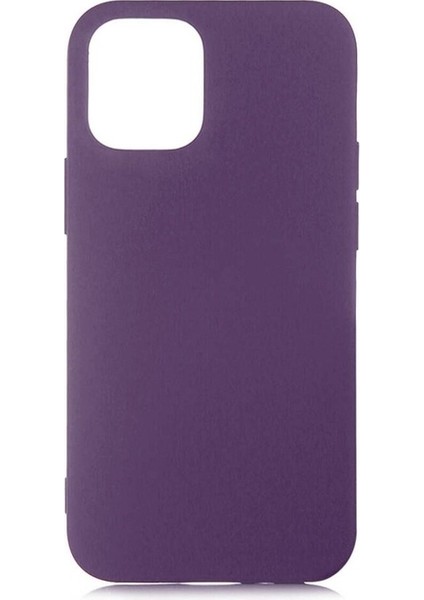 Apple iPhone 12 Uyumlu Kılıf Lsr Lansman Kapak, Derin Mor
