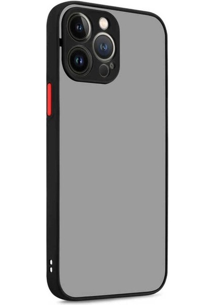 Apple iPhone 13 Pro Max Uyumlu Kılıf Hux Kapak, Siyah