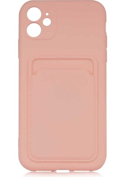 Apple iPhone 12 Uyumlu Kılıf Ofix Kapak, Pembe