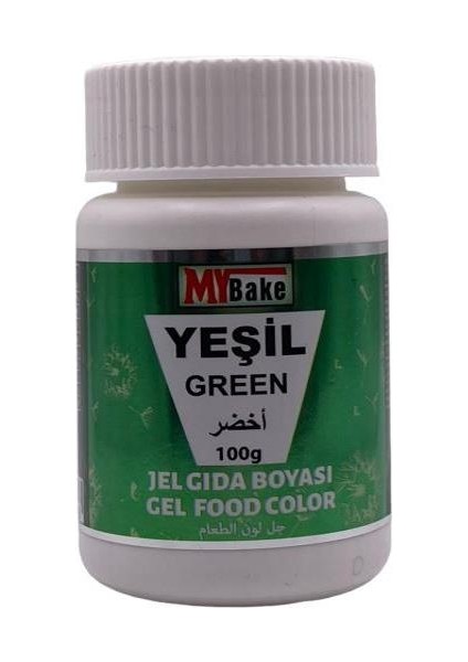 Jel Gıda Boyası Yeşil 100 gr