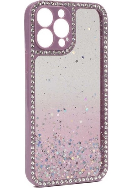 Apple iPhone 13 Pro Max Uyumlu Kılıf Fensi Kapak, Rose Gold