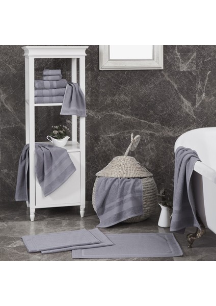 Panabord 6 Lı Havlu Seti 30 x 50 cm Gri 100 % Pamuk fiyatları
