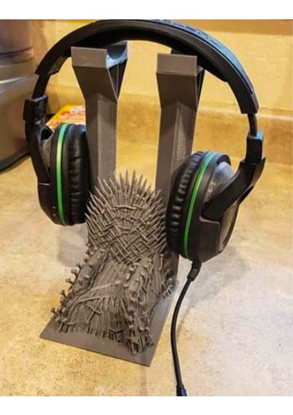 Game Of Thrones Demir Taht Kulaklık Standı Demir Taht Kulaklık Askısı 24 cm