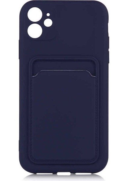Apple iPhone 12 Uyumlu Kılıf Ofix Kapak, Lacivert