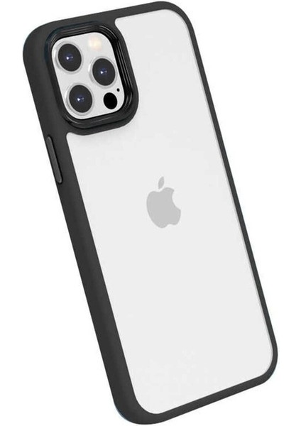 Apple iPhone 13 Pro Max Uyumlu Kılıf Cann Kapak, Siyah