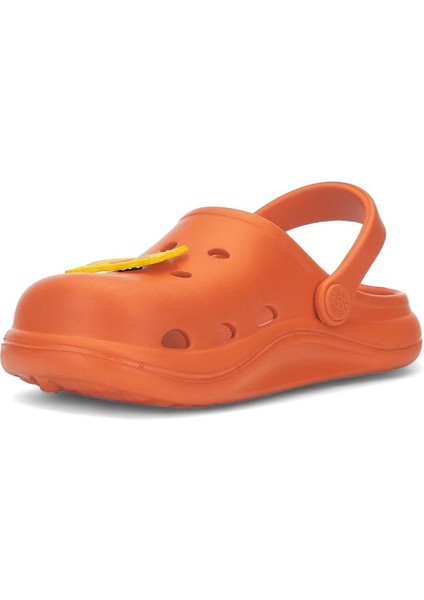 26-35 Turuncu Çocuk Rahat Comfort Crocs Terlik