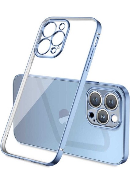 Apple iPhone 13 Pro Uyumlu Kılıf Gbox Kapak, Lacivert