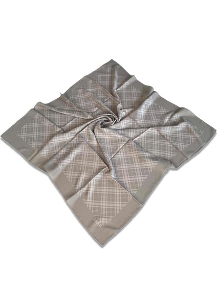 Ekose Eşarp Antrasit 1040400 - 973 - 32693