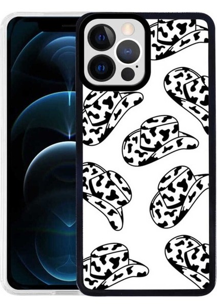 Apple iPhone 13 Pro Max Uyumlu Kılıf M-Fit Desenli Kapak, Hat No5