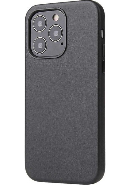 Apple iPhone 13 Pro Uyumlu Kılıf Eyzi Kapak, Siyah