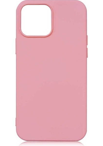 Apple iPhone 13 Pro Max Uyumlu Kılıf Lsr Lansman Kapak, Pembe Açık
