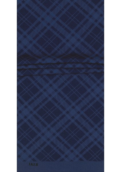 Ekose Şal İndigo 1040300 - 922 - 32736