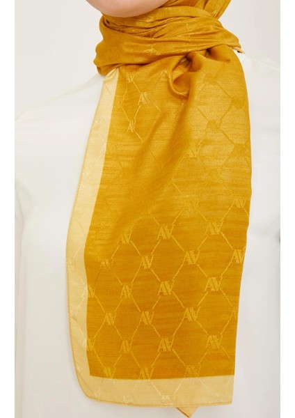 Trend Monogram Şal 2 - 117 - Hardal fırsatları