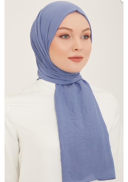 Trend Naturel Soft Şal Mavi - 51