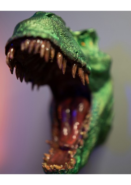T-Rex Muhteşem Gaming Kulaklık Askısı Standı (Dev Boy)